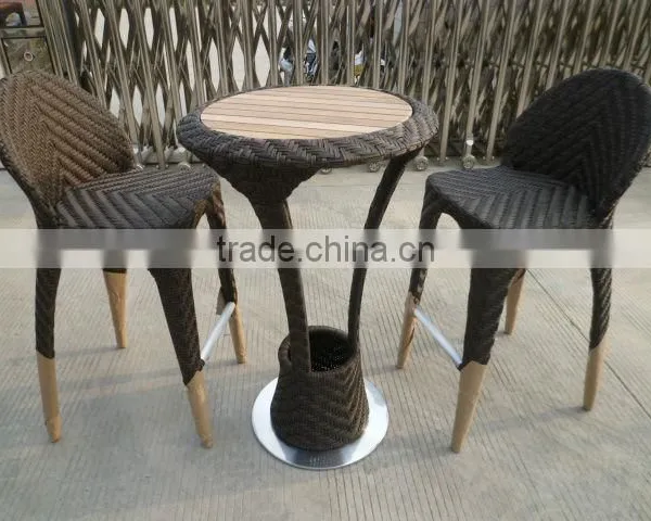 Outdoor Wood Bar Table Furniture photo-3