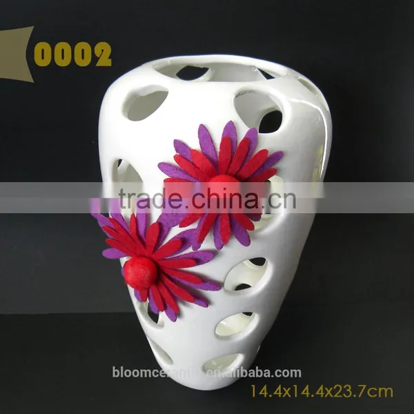 Ceramic Christmas Flower Vase photo-2