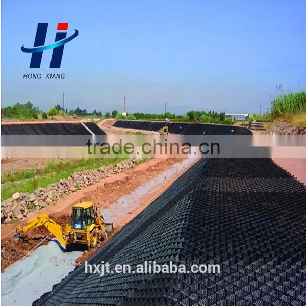 Supply Cellular Confinement System for Soil Sand Gravel HDPE Geocell Pavers photo-4