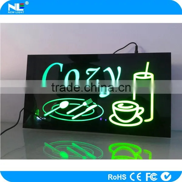 Wholesale Advertising Outdoor LED Sign Board /customized LED Open Sign Neon Display Board photo-2