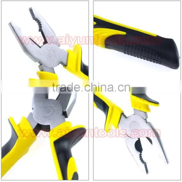 3pcs Combination Pliers Set Cutting Plier Wire Cutter Pincer Lineman's photo-5