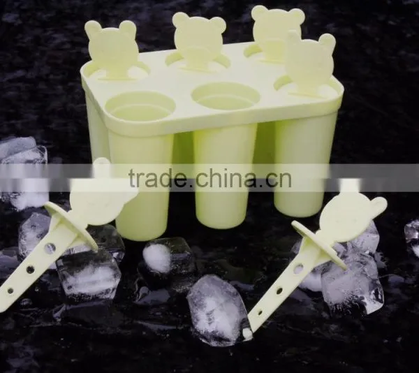 6 Cavities Hot Sell Food Grade Plastic Ice Cream Maker Mold photo-4