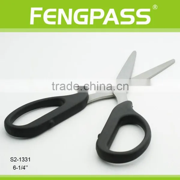 S2-1331 6-1/4" Inch 2CR13 Stainless Steel With PP Handle Hot Different Types Of Paper Cutting Scissors photo-3