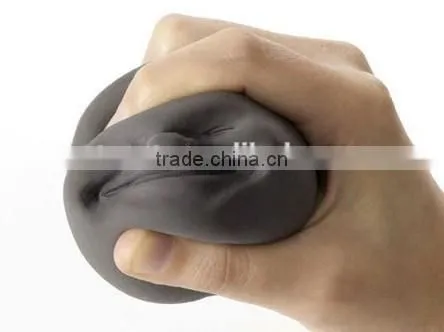 Silicone Anti Stress Face Ball photo-3