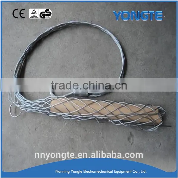 Stainless Steel Heavy Duty Mesh Wire Rope Cable Grip For Cable And Tube photo-5