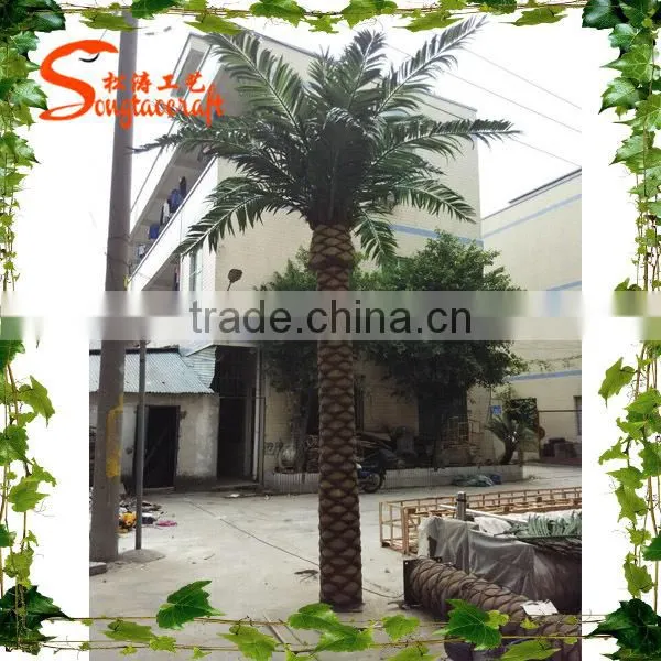 New Design Manufacturer China Artificial Palm Tree Outdoor Decoration Artificial Palm Tree Fake Artificial Palm Tree for Sale photo-4