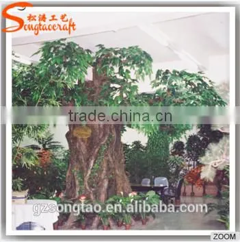 Indoor Artificial Decoration Tree Hot Sale Haute Couture Large Tree Artificial Breadfruit Tree photo-2