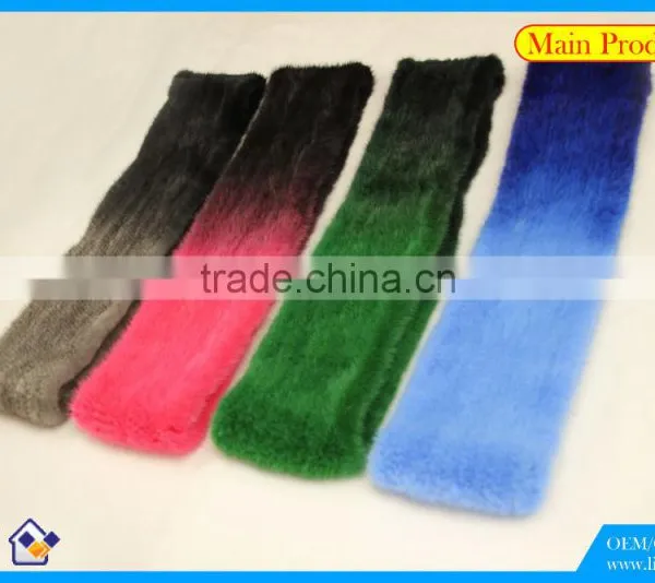 High Quality Knitted Mink Scarf photo-4