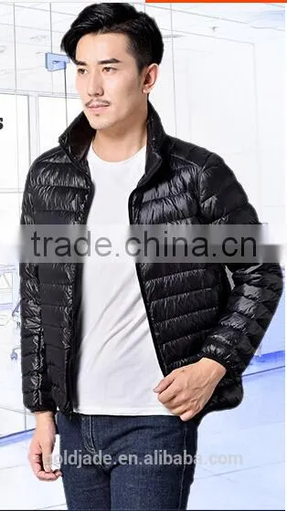 2016 Manufacturer Plus Size Hot Sales Economic Folding Ultralight Down Jacket for Man photo-3