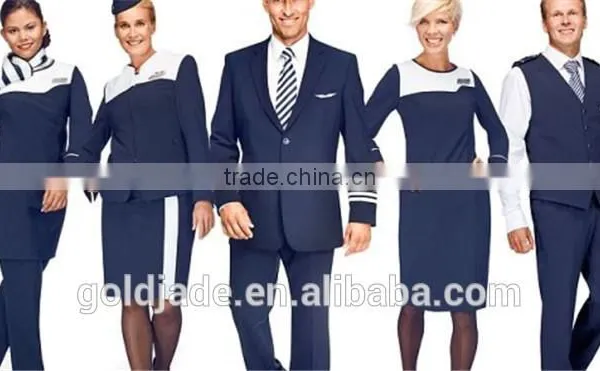 OEM Custom Airline Uniform For Stewardess, Airline Hostess Uniform, Airport Uniform photo-6