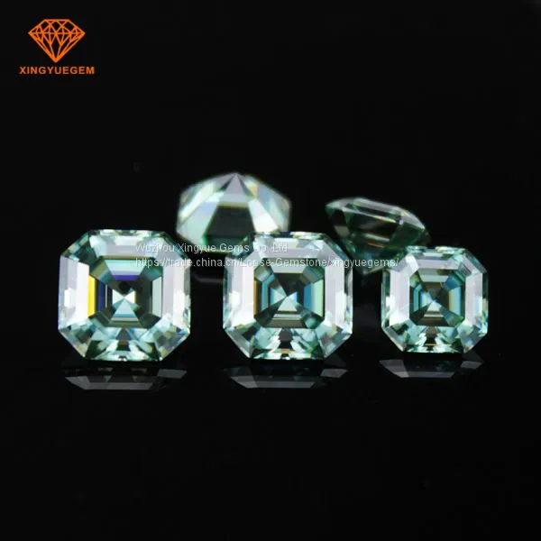 Top Quality VVS Wholesale Asscher Machine Cut Diamond Loose Moissanite photo-4