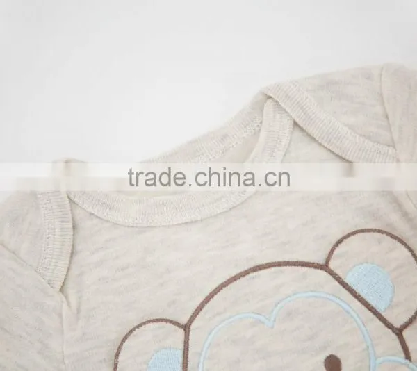 2017 New Newborn Clothes 100% Cotton Bear Design Baby Rompers For Summer photo-5