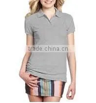 Women Polo Shirt, Short Sleeve, 65%polyester , 35%cotton, Pique Fabric photo-2