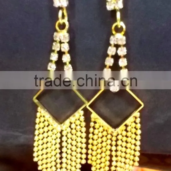 Indian Traditional One Gram Gold Earring photo-4