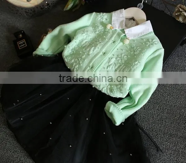 Latest New Fall Korean Style Thin Sweater Low MOQ Wool Sweaters Children