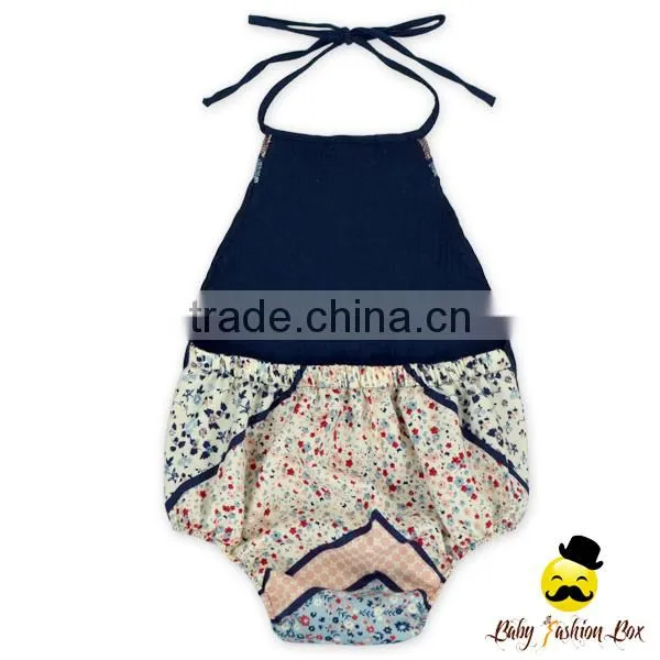 Harem Style Frock Design Kids Red Halter Blank Bodysuit Infant Newborn Baby Girl Vintage Romper Toddler Clothing photo-4
