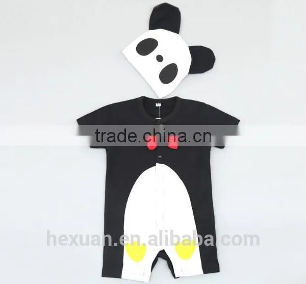New Arrival Wholesale 100% Cotton Plain Color Baby Romper Short Sleeve Baby Summer Rompers photo-6