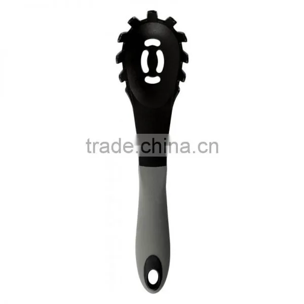 The Ascona Mess-Free Pasta Server - Large Teeth Grip Pasta While Open Facets Drain Water and Comes With Your Logo photo-5