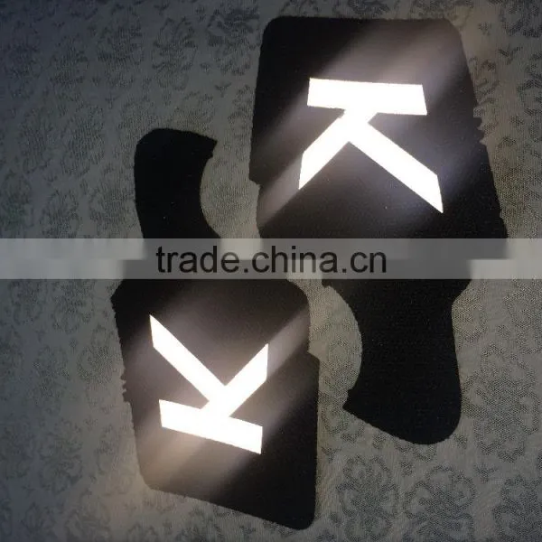 Heat Reflective Iron on Sticker Glitter Reflecting Patch for Clothing photo-5