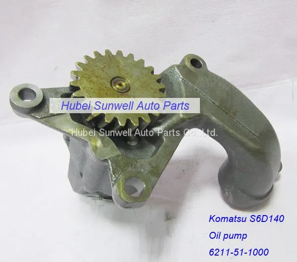 Komatsu S6D140 Engine Oil Pump 6211-32-2130 photo-2
