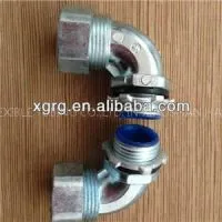 90 Degree Metal Flexible Conduit Connector