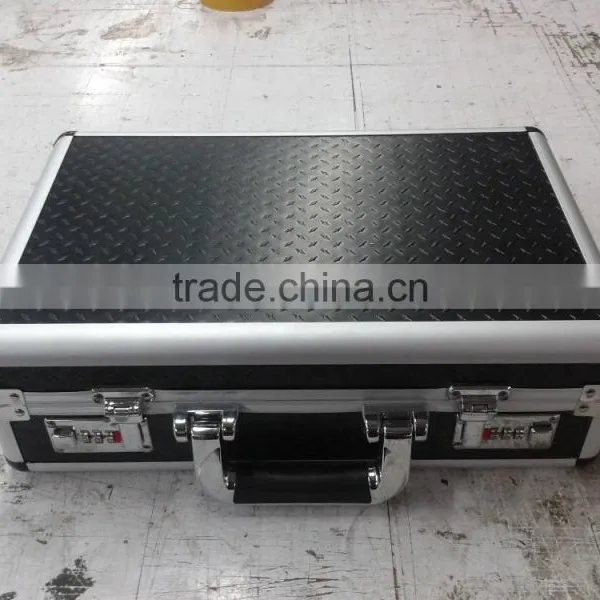 Black ABS Aluminum Pistol Gun Case photo-2