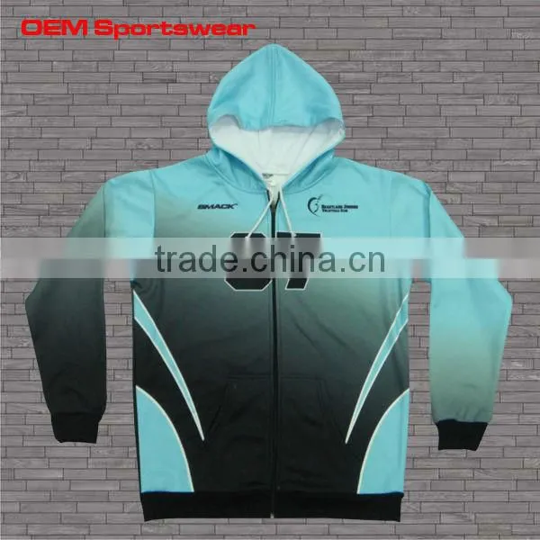 High Quality Custom Sublimated Hoodie With Fleece Hoodie photo-3