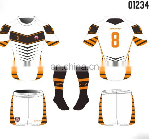 2016 Custom Trendy Rugby Jersey With Sublimation photo-3