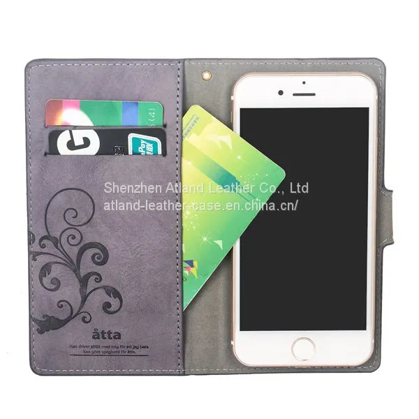Wallet Design PU Leather Phone Case for IPhone 8 photo-2