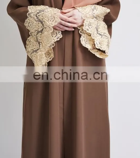 Custom Muslim Kimono Abaya 2017,women Long Dubai Abaya Wholesale,open Muslim Kaftan Abaya Turkey in China photo-3