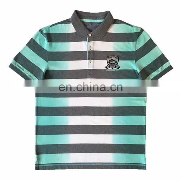 High Quality New Design Soft-touch Mens 100% Cotton Custom Embroidery Polo Shirt photo-3