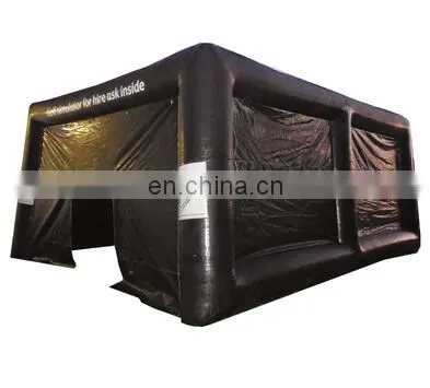 Hot Sale Inflatable Golf Simulator Building,Inflatable Golf Tent,Golf Simulator Building Sports Inflatables