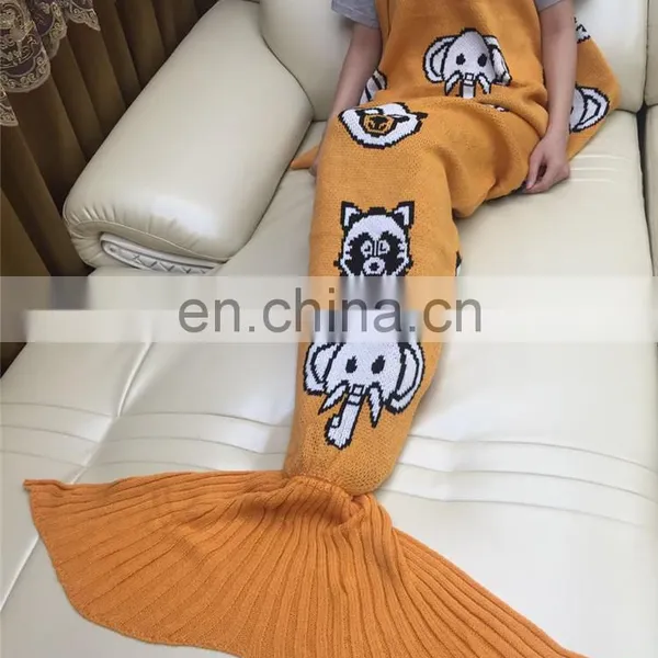 Mermaid Tail , Fish Tail Blanket Mermaid Tail Blanket Wrap Mermaid Blanket for Girlfriend photo-4