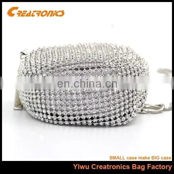 Milti Color Crystal Round Shape Mini Coin Purse photo-3