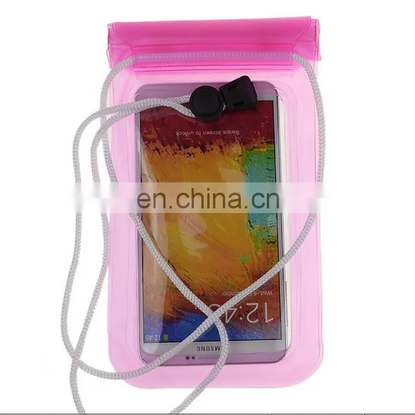 2015 the Newest Fluorescent Mobile Phone Waterproof Bag Waterproof Case for Samsung,waterproof Dry Bag photo-4
