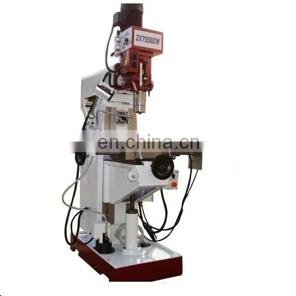 Universal Milling Machine ZX7550ZW With Vertical Spindle Auto-feeding photo-2