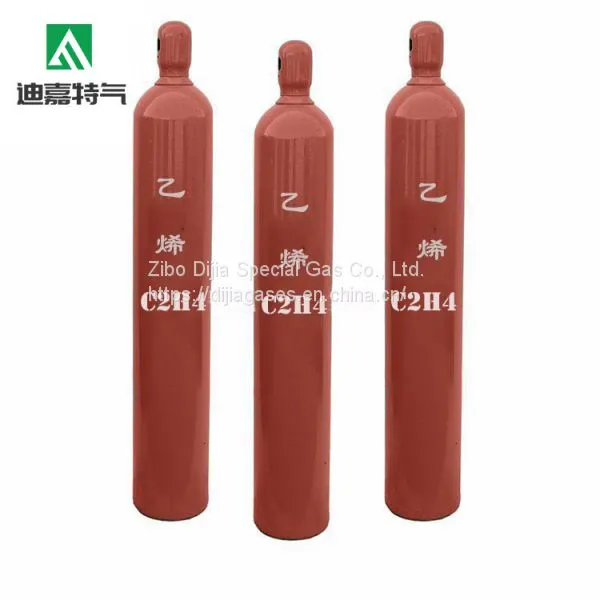 Industrial Gaseous Purity 99.9% Ethylene Gas C2H4 Gas