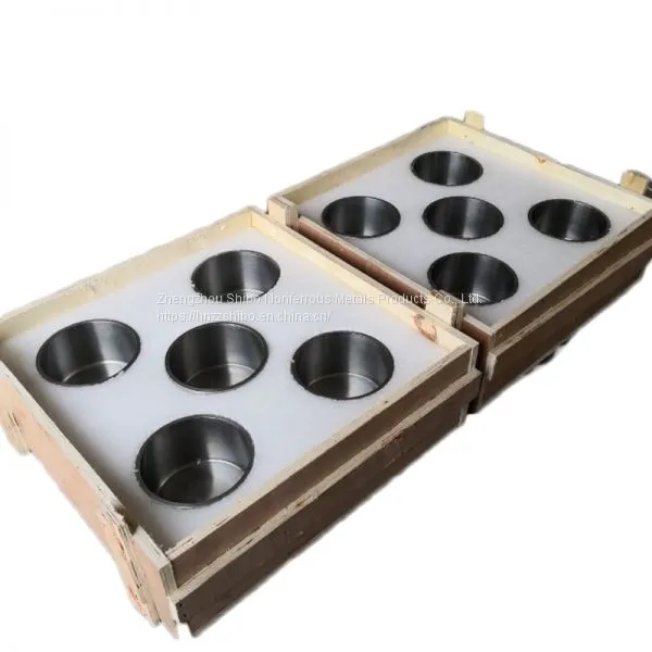99.95% Molybdenum Crucibles Mostly Exported and Won Good Reputation