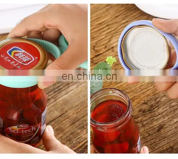 Creative Multi-function Silicone Grip Adjustable Jar Opener Bottle Beer Opener photo-5