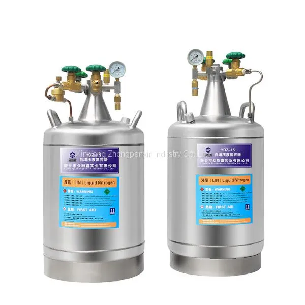Self-pressurization Transportable Lab Biological Liquid Nitrogen Dewar/liquid Nitrogen Cryogenic Tank photo-5