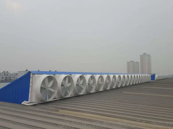 Poultry Farm Factory Fiberglass Wall Mounted Ventilation Exhaust Fan