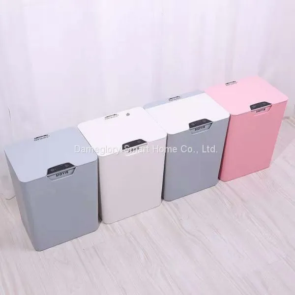 Smart Trash Can Waste Bin Dustbin X2 16L Touch Flip, Knee Induction Flip photo-2