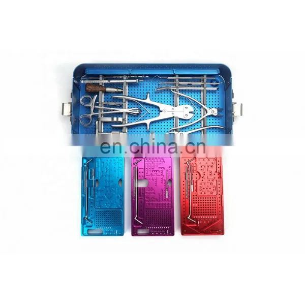 Instrument Orthopedic High Quality Micro Plate Instruments Set Trauma Plate Instruments Set Titanium Micro Plate Set photo-6
