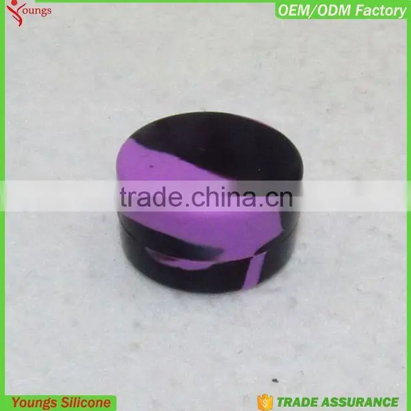 Eco-friendly Non Stick High Quality Customized Silicone Bho Oil Container Silicone Rubber Container for Concentrate Wax Oil photo-5