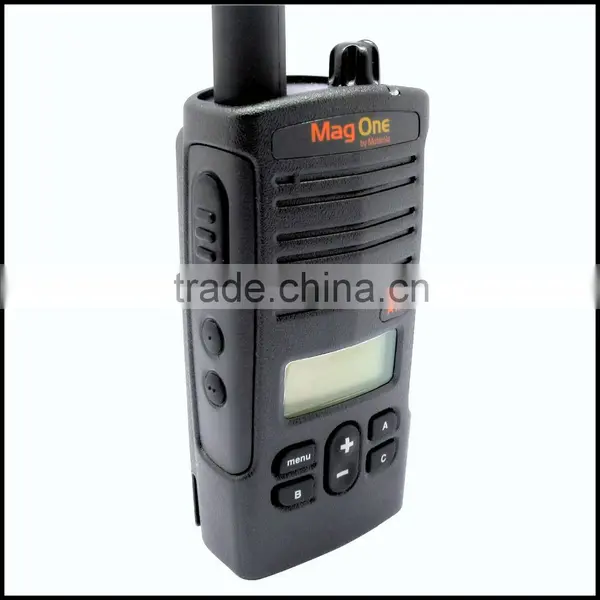 Portable Motorola Mag One A12 100 Mile Police Radio Walkie Talkie