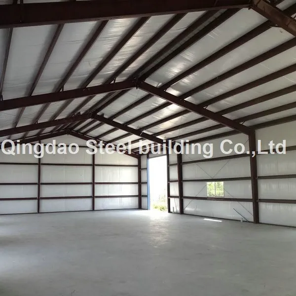 Prefab Metal Frame Shed Storage Prefabricated Steel Structure Warehouse Constrction Building photo-2