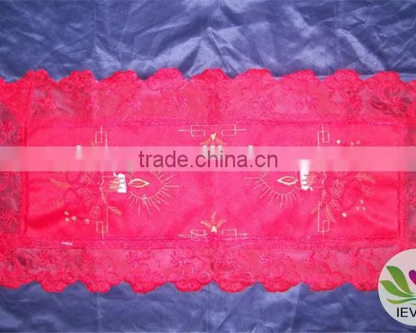 New Arrival High Quality Table Cloth Embroidered Table Cloth Wedding Tablecloth Christmas Design Fabric Tablecloth photo-2