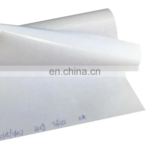 China Factory 380g Frontlit Solvent Printing Flex Banner ( Cold Lamination,glossy 300*500 18*12) photo-5