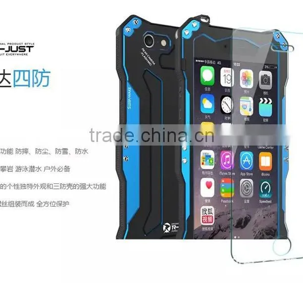 2014 New Arrival Hot Selling R-JUST Aluminum Waterproof Case for Apple Iphone 6 photo-3
