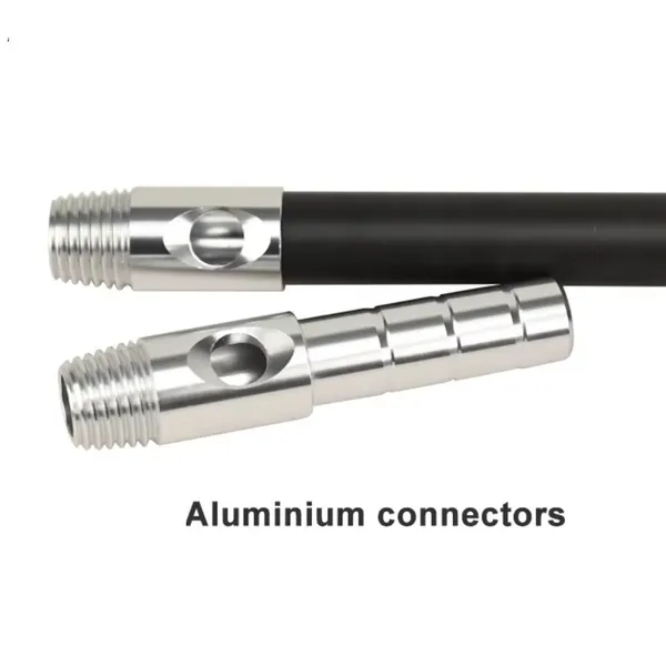 18m 60ft Length Anti-rotation Carbon Fiber Telescopic Poles Made in China photo-2